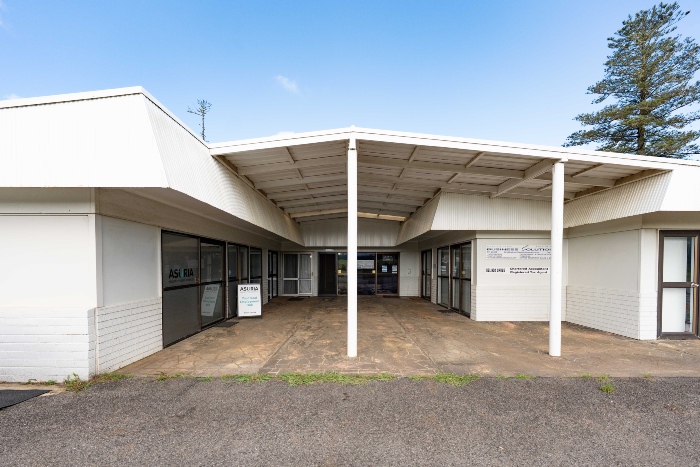 Whitewood Central behind offices